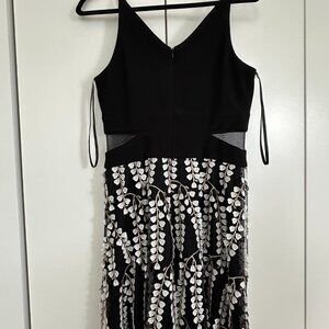 XSCAPE Formal Gown Floral Details